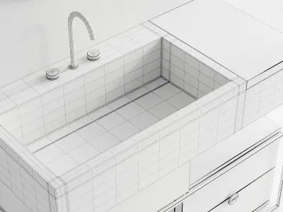 Italgraniti ACQUA C Set 2 3D model