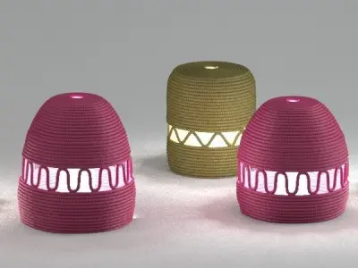 Paulo Lenti Agadir Lamp 3D model