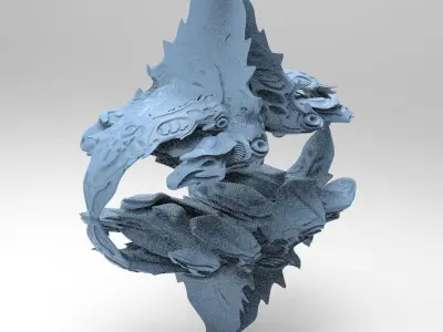 Wraith Hive base 1 3D model