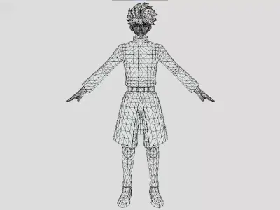 Lyon Vastia - Fairy Tail - Fierce Fight Low-poly 3D model