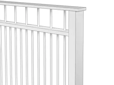 Fence 16 3D model