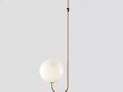 ANGLE Single and Double PENDANT By Michael Anastassiades 3D model