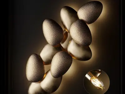 Conor Elegant Wall Sconce by Jainsons Emporio 3D model