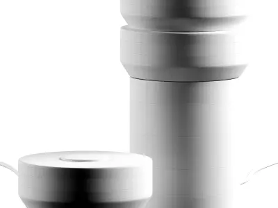 Hennepin Made Taku Table Lamp 3D model