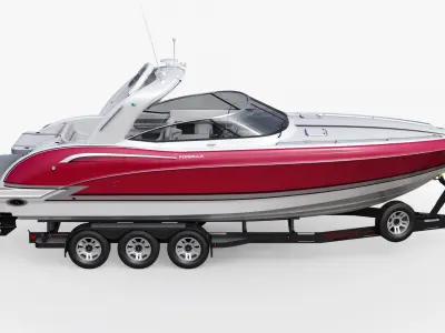  Formula 350FX Luxury Sport Boat and Trailer 