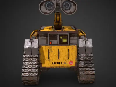Wall E - robot 3D model