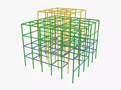 Jungle labyrinth 3D model