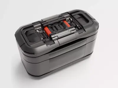 Sci-Fi Storage Crate 3D model