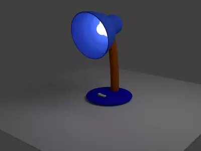 Table lamp Free 3D model