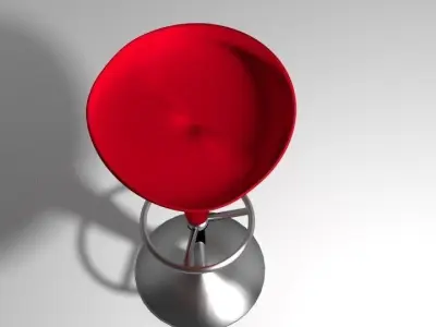 Barstool stool 3D model