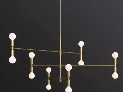 Yoka Modern Pendant Lighting 3D model