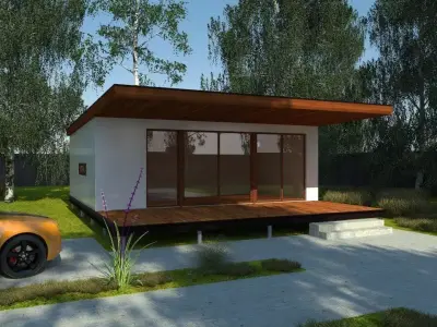 Modular  house  3D model  3D model