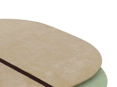 Oona Rug 140x140 3D model