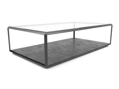 Four Hands - Shadow Box Coffee Table Low-poly 3D model