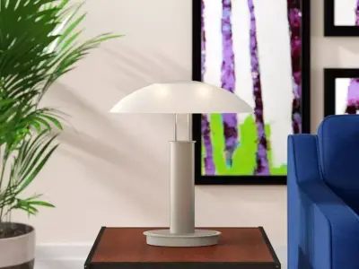 Saltz Metal Table Lamp 3D model