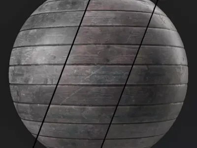 Wood Materials 31- Wooden Panel -Sbsar Seamless PBR Texture