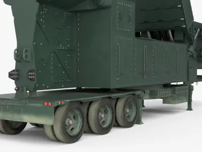  Field Radar Unit Dark Green Dusty Rigged 