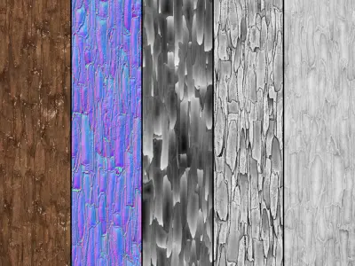 Bark 02 - Seamless Texture