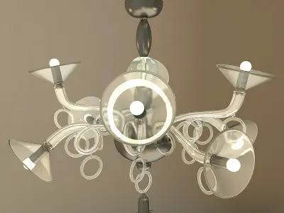de Majo Laguna Planet chandelier 3D model