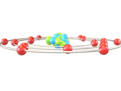 Sulfur Chemical Element v1 002 Low-poly 3D model