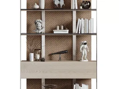 Shelves Decorative - Rack Set 25 3D model