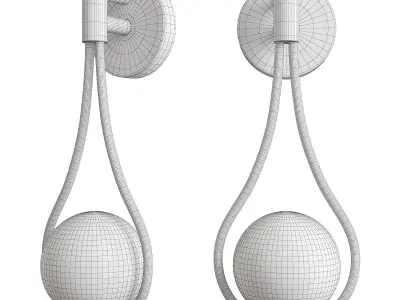 WISH WALL 2 Low-poly 3D model