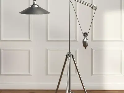 Arhaus Mina Floor Lamp 3D model