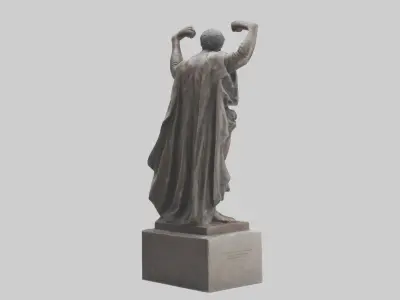 The Strength of Freedom statue model 3D model
