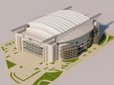 NRG stadium 3D model