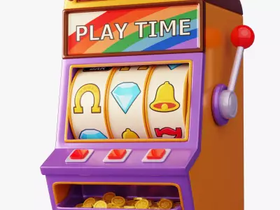 Classic Slot Machine 3D model