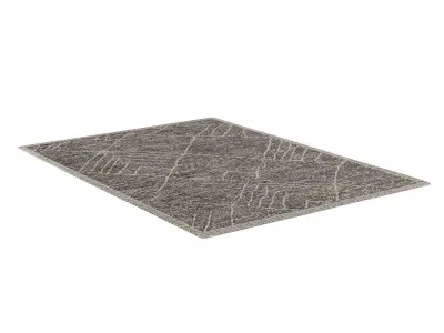 DHARSA WOOL RUG 3D model