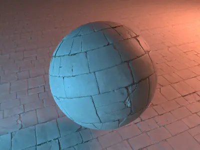Block Paving 05 - Photogrammetry based Environment Texture Texture