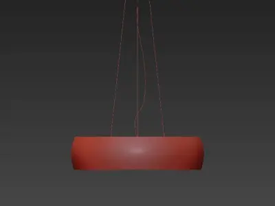 TREVISO pendant light with circular shape 3D model