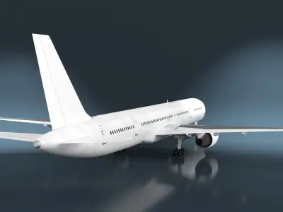  Boeing 757-300 with Cabin and Doors Rigged 