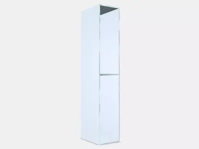 METOD High cabinet frame 2 Low-poly 3D model