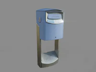 Postnord Mailbox 3D model