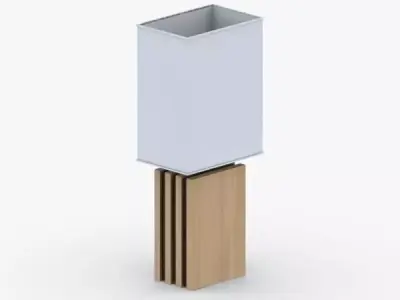 1399 - Table Lamp Low-poly 3D model