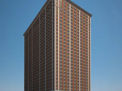 Skyscraper 09 3D model