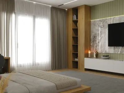 bedroom-interior 3D model
