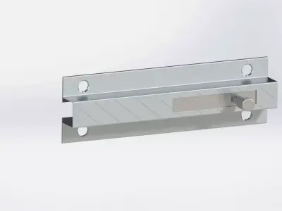 Door Latch 3D print model