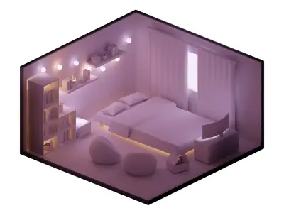 soft room  3D model