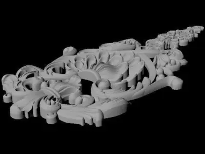 dekor ornament 3D model 151