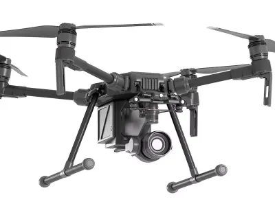 DJI Matrice 200 Series v2 Zenmuse Drone 3D model