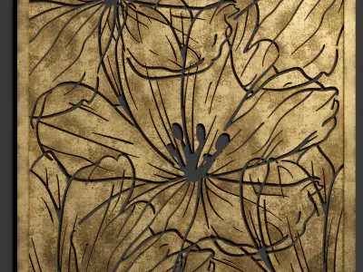Decorative Panel 3D model