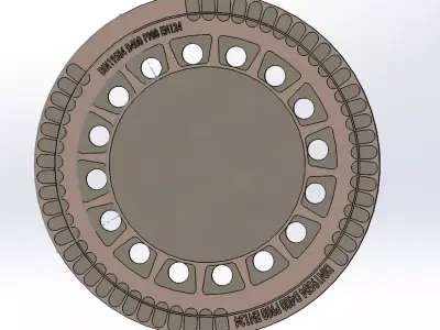 Schachtabdeckungen Set 3D print model
