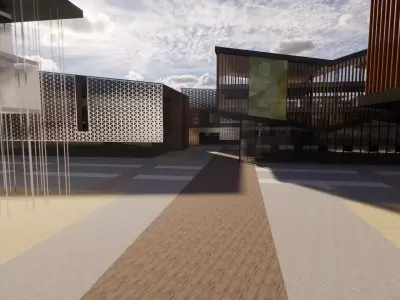Modern City Block -A13 3D model