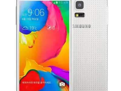 Samsung Galaxy S5 mini Shimmery White 3D model