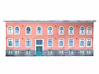 Building Lowpoly Low-poly 3D model buy