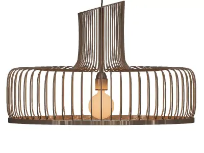 Wedding pendant lamp 3D model