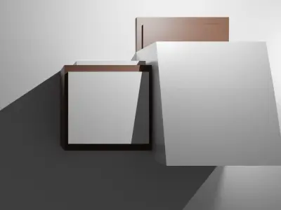 house Low-poly 3D model 45